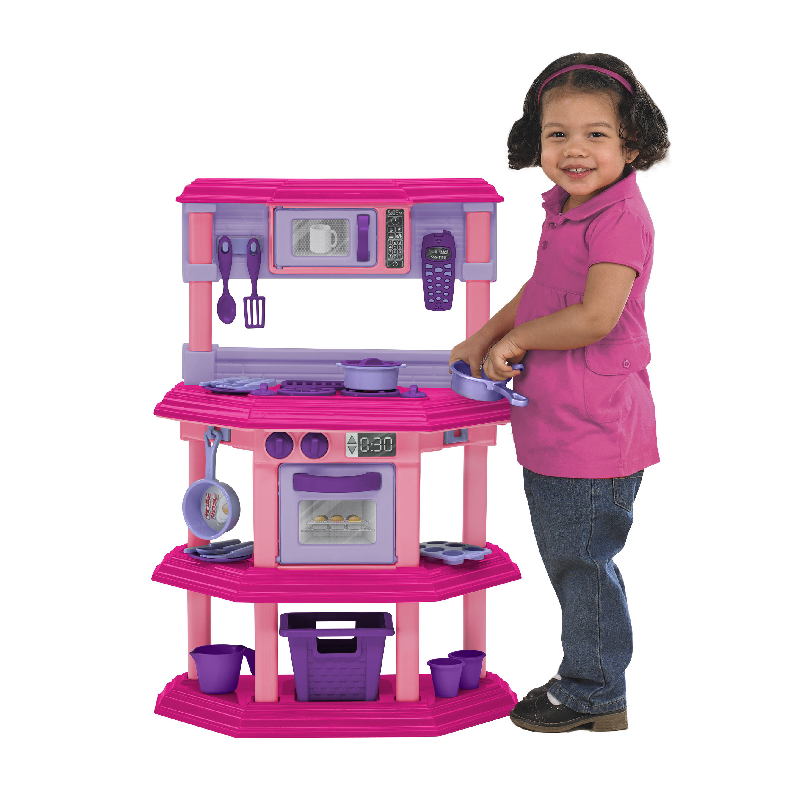 American Plastic Toys Kitchen Set Reviews Wayfair